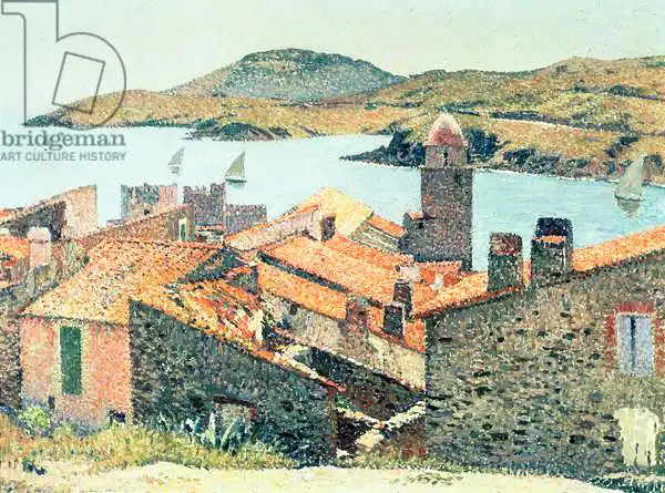 Martin, Henri: Red Roofs at Collioure