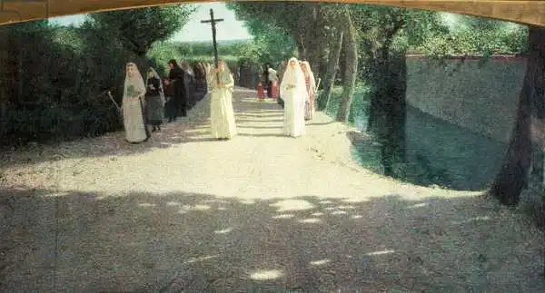 Pellizza da Volpedo, Giuseppe: The Procession, 1892-95