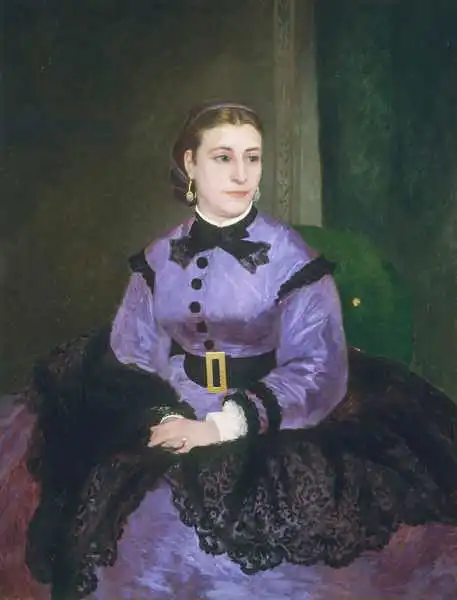 Renoir, Auguste: Portrait de Mademoiselle Sicot