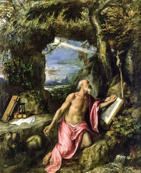 Tizian: Saint Jérôme