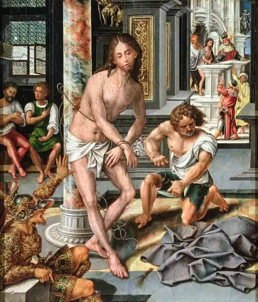 Coecke van Aelst, Pieter: The Flagellation
