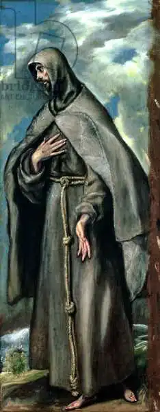 El Greco: St.Francis of Assisi (c.1182-1220)