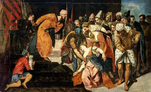 Tintoretto, Jacopo Robusti: Esther before Ahasuerus