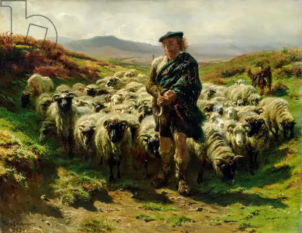 Bonheur, Rosa: Highland Shepherd