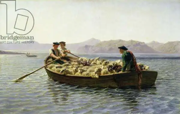 Bonheur, Rosa: Canot à rames