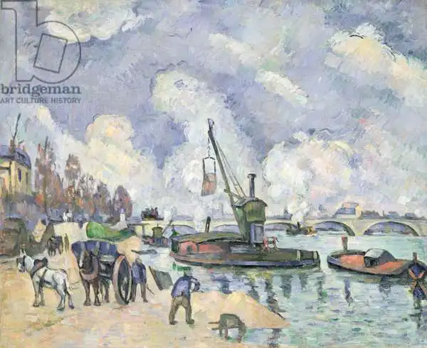 Cézanne, Paul: Quai de Bercy, Paris, 1873-75