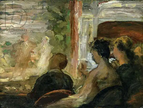 Daumier, Honore: A Box at the Theatre, c.1865-70