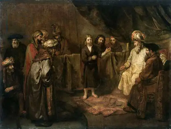 Eeckhout, Gerbrand van den: The Infant Christ in the Temple