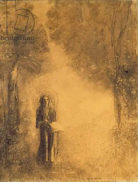 Redon, Odilon: The Walker, Study for 