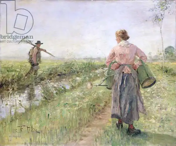 Uhde, Fritz von: In the Morning