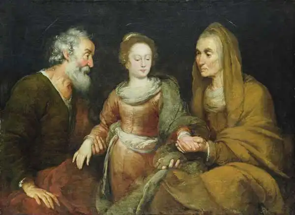 Strozzi, Bernardo: The educating of Maria