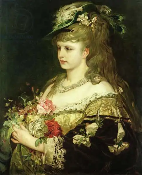 Kaulbach, Hermann: Young Girl