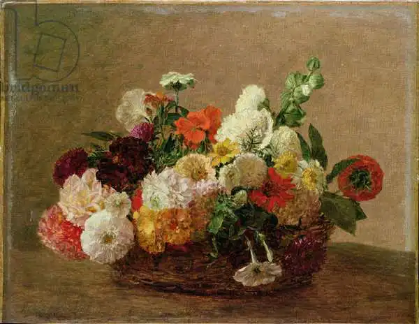 Fantin-Latour, Jean: Flower Still Life