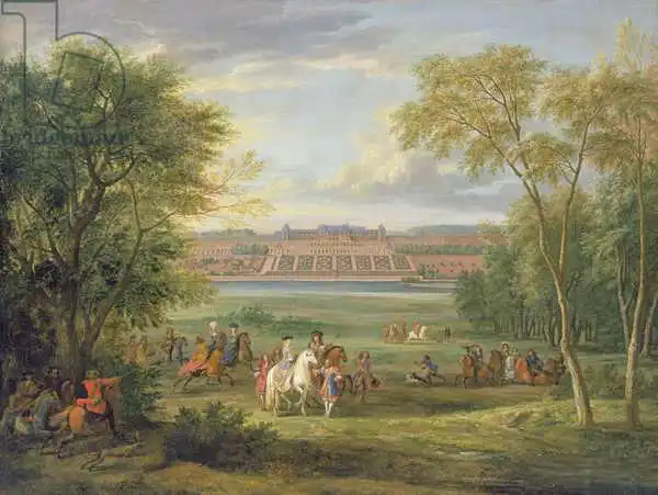 Meulen, Adam Frans van der: The Chateau of Saint Germain