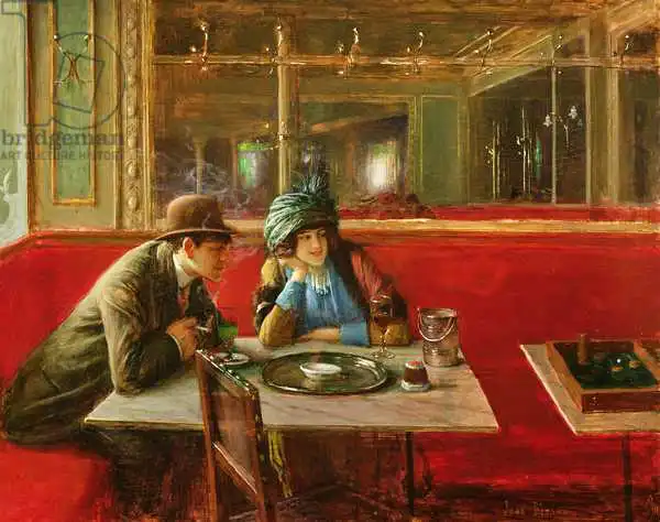 Béraud, Jean: At the Cafe