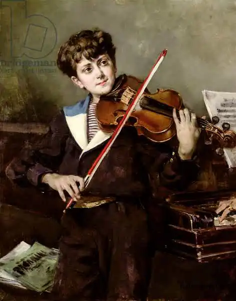 Moore, Harry Humphrey: Le violoniste