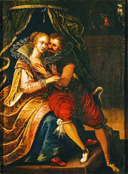 Pourbus, Frans I: The Five Senses: Touch