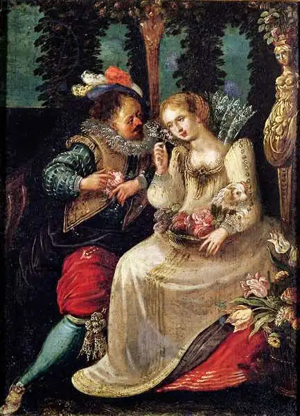 Pourbus, Frans I: The Five Senses: Smell