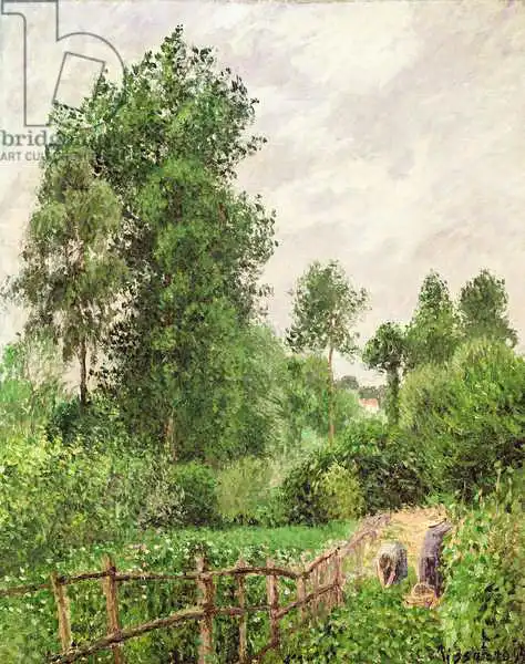 Pissarro, Camille: Paysage, temps gris a Eragny