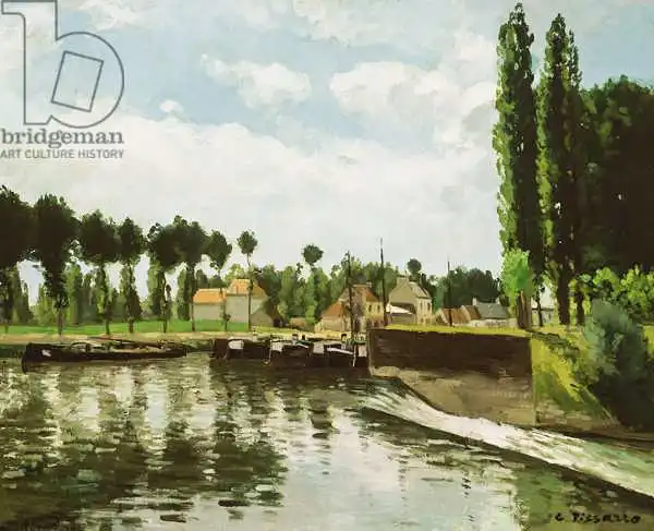 Pissarro, Camille: Lock at Pontoise