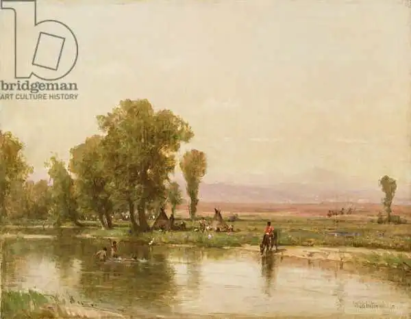 Whittredge, Thomas W.: Encampment on the Platte River