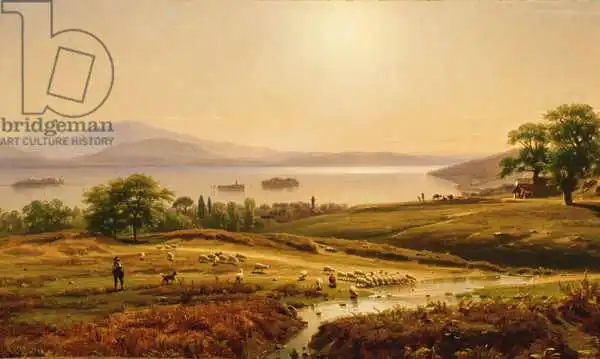 Whittredge, Thomas W.: Morning on Lago Maggiore