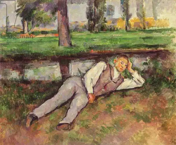 Cézanne, Paul: Boy Resting