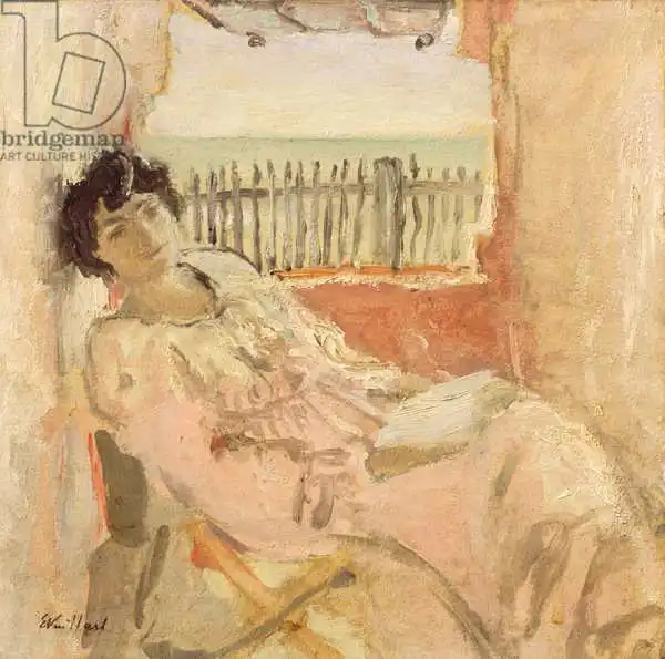 Vuillard, Edouard: Madame Hessel at the Seashore