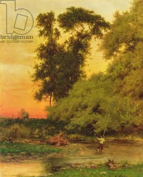 Inness, George: Sunset, Pompton, NJ