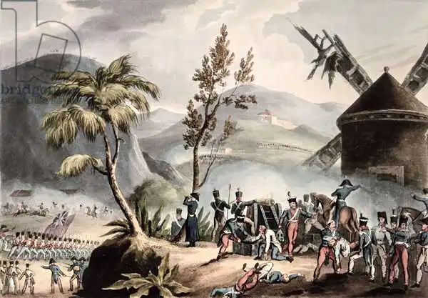 Heath, William: Battle of Roleia, August 17th, 1808, engraved by Thomas Sutherland (b.c.1785)