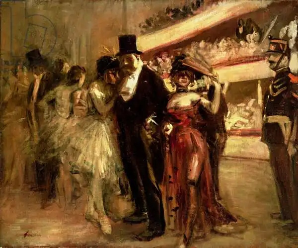 Forain, Jean Louis: The Opera Stage