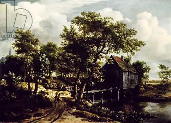 Hobbema, Meindert: The Water Mill