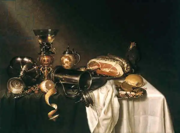 Boelema de Stomme, Maerten: Una pieza de desayuno