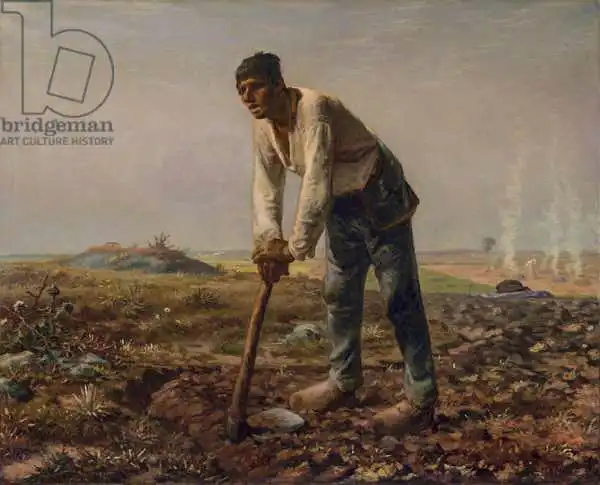 Millet, J. F.: Man with a Hoe