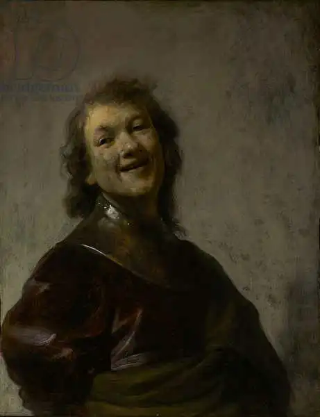 Rembrandt, van Rijn: Rembrandt Laughing, c. 1628