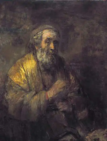 Rembrandt, van Rijn: Homer Dictating to a Clerk