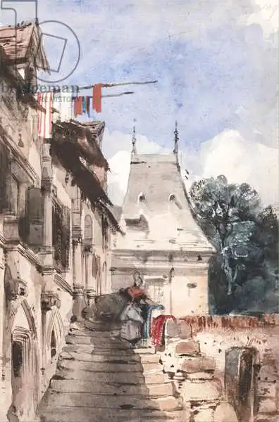 Bonington, Richard Parkes: Abbey of St.Armand, Rouen