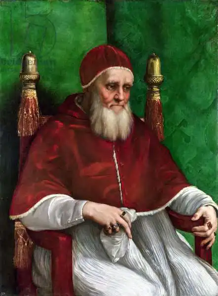 Raphael: Portrait of Pope Julius II