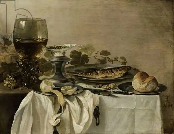 Claesz, Pieter: Still Life with a Fish