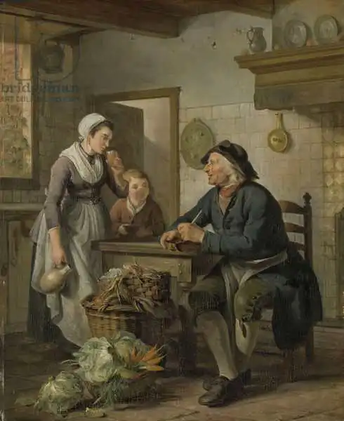 Lelie, Adriaen de: Morning Visit