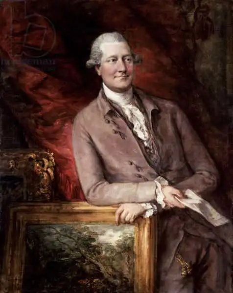 Gainsborough, Thomas: Portrait of James Christie (1730-1803)