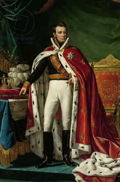 Paelinck, Joseph: Portrait of William I of the Netherlands
