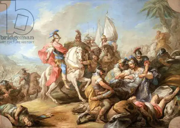 Loo, Carle Van: The Victory of Alexander over Porus
