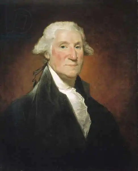 Stuart, Gilbert: George Washington (portrait Vaughan)