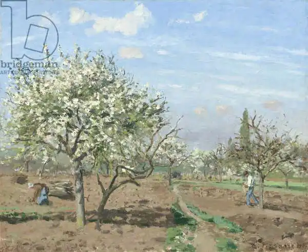 Pissarro, Camille: Orchard in Bloom, Louveciennes