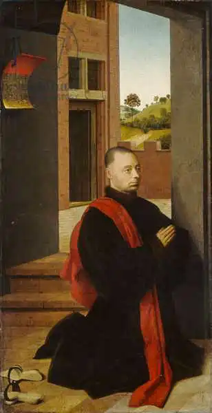 Christus, Petrus: Portrait of a Male Donor