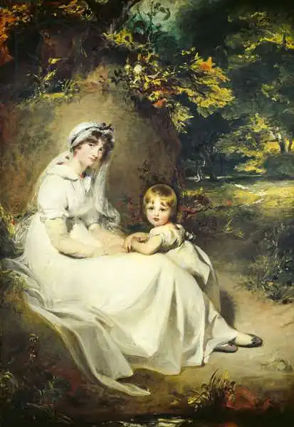 Lawrence, Thomas: Lady Mary Templetown and Her Son