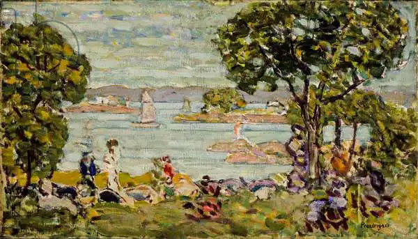 Prendergast, Maurice Brazil: Cove, Maine, c.1907-10