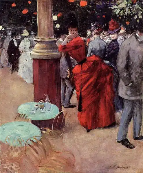 Forain, Jean Louis: At the Public Garden