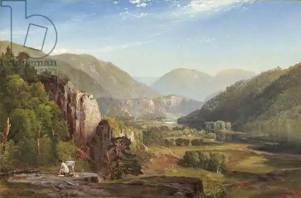 Moran, Thomas: The Juniata, Evening